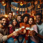 DALL·E 2024-01-04 09.24.03 - A festive and heartwarming New Years greeting scene centered around the theme of beer. The image features a group of diverse friends, each of differe.png